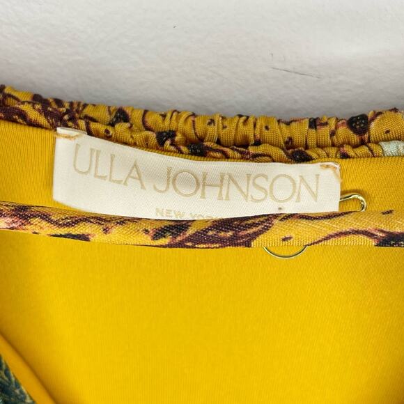 NWOT Ulla Johnson Noemi Cold Shoulder Long Sleeve Maxi Dress Size P(0) - Picture 11 of 15